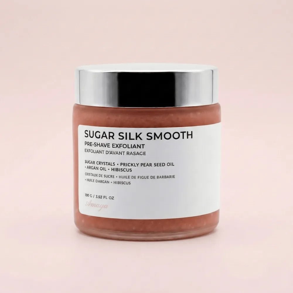 Exfoliant d'Avant Rasage - Sugar Silk Smooth - Amaya