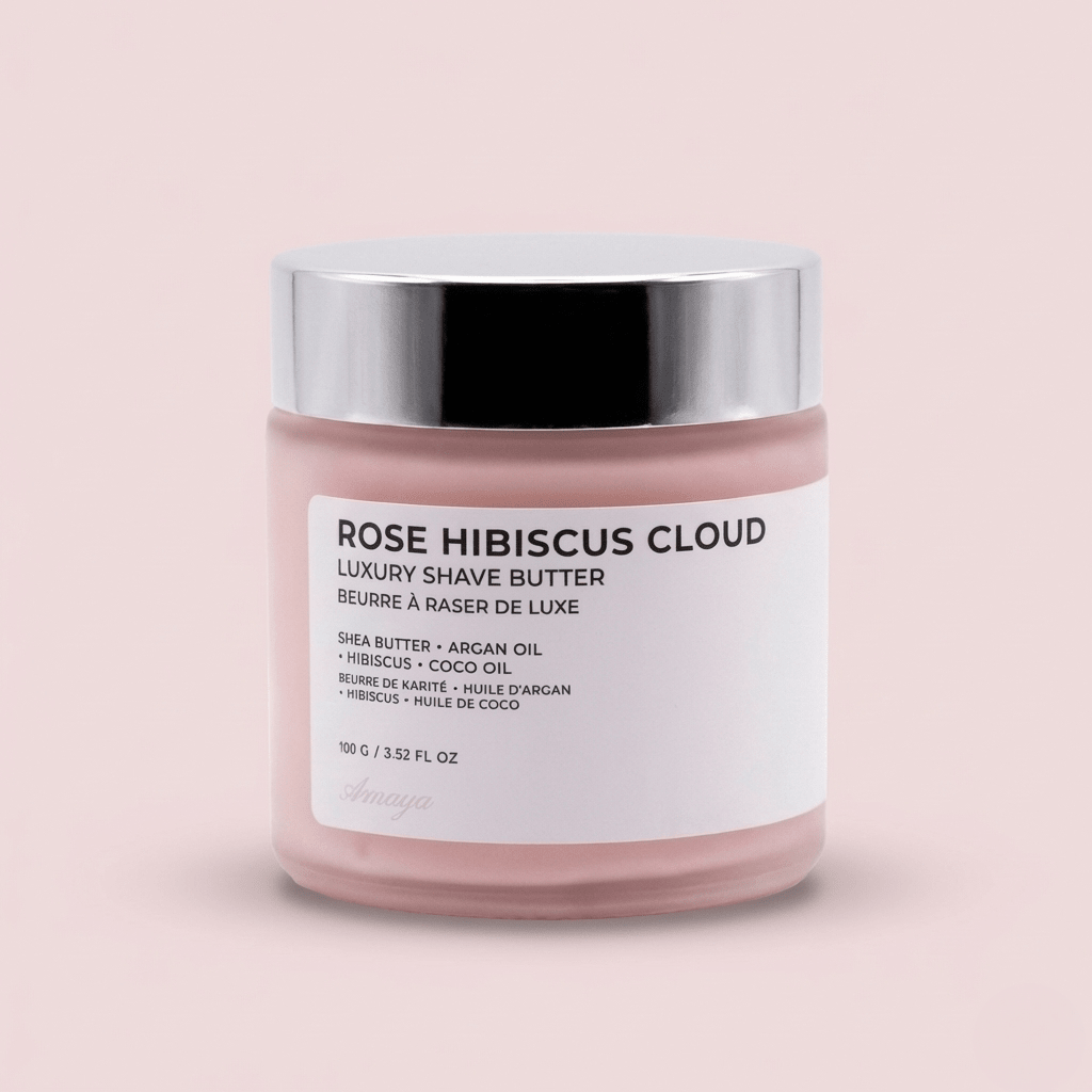 Beurre de Rasage - Rose Hibiscus Cloud - Amaya